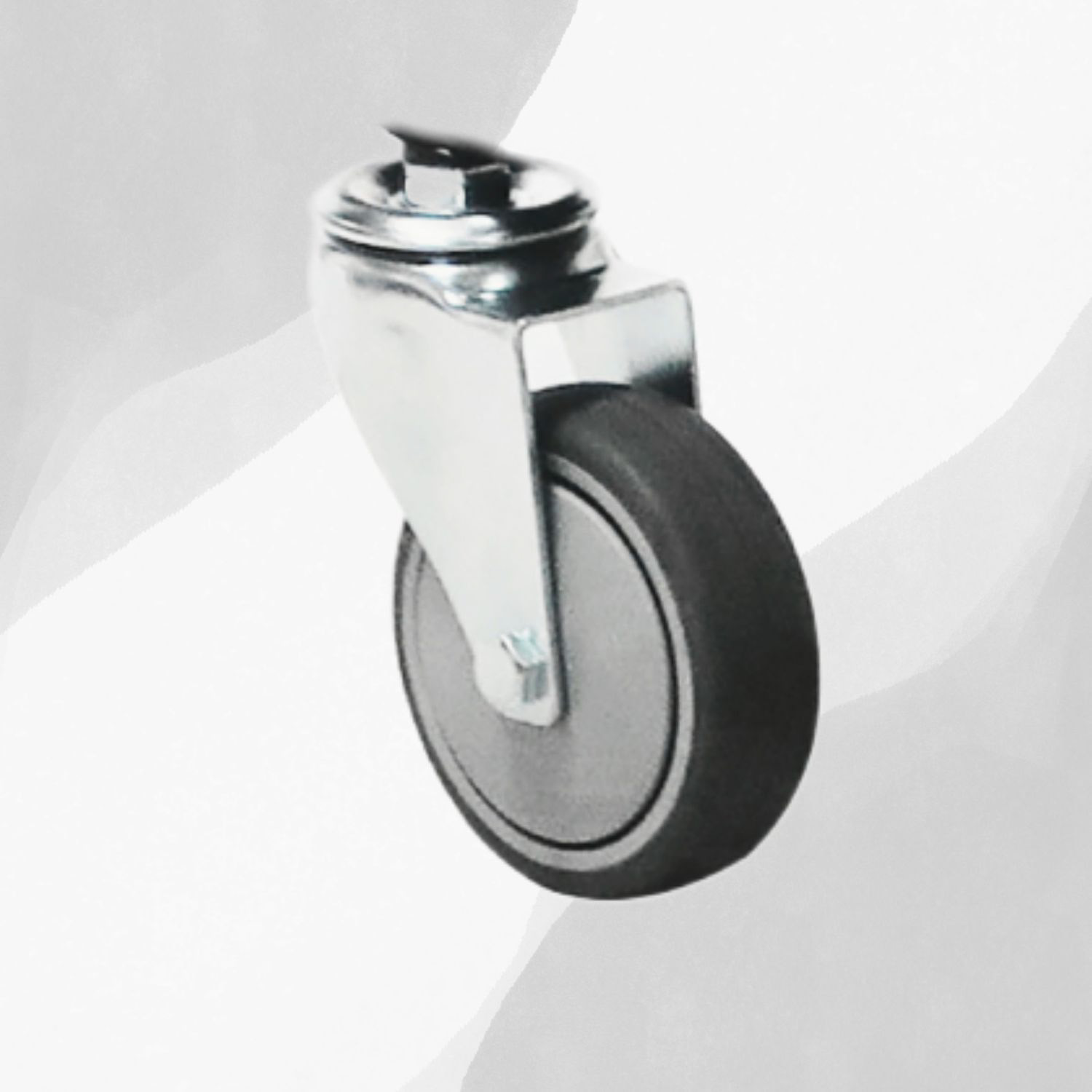 FoldPro caster wheel close-up